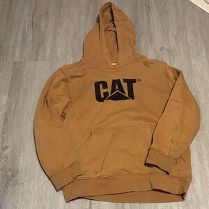 Caterpillar Tan Hoodie for Kids